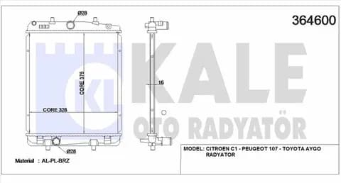 KALE RADYATOR SU RADYATÖRÜ KALE 364600